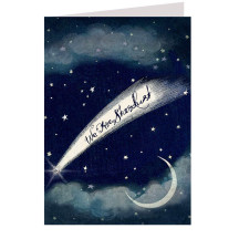 Glittered We Are Stardust Celestial Card ~ England